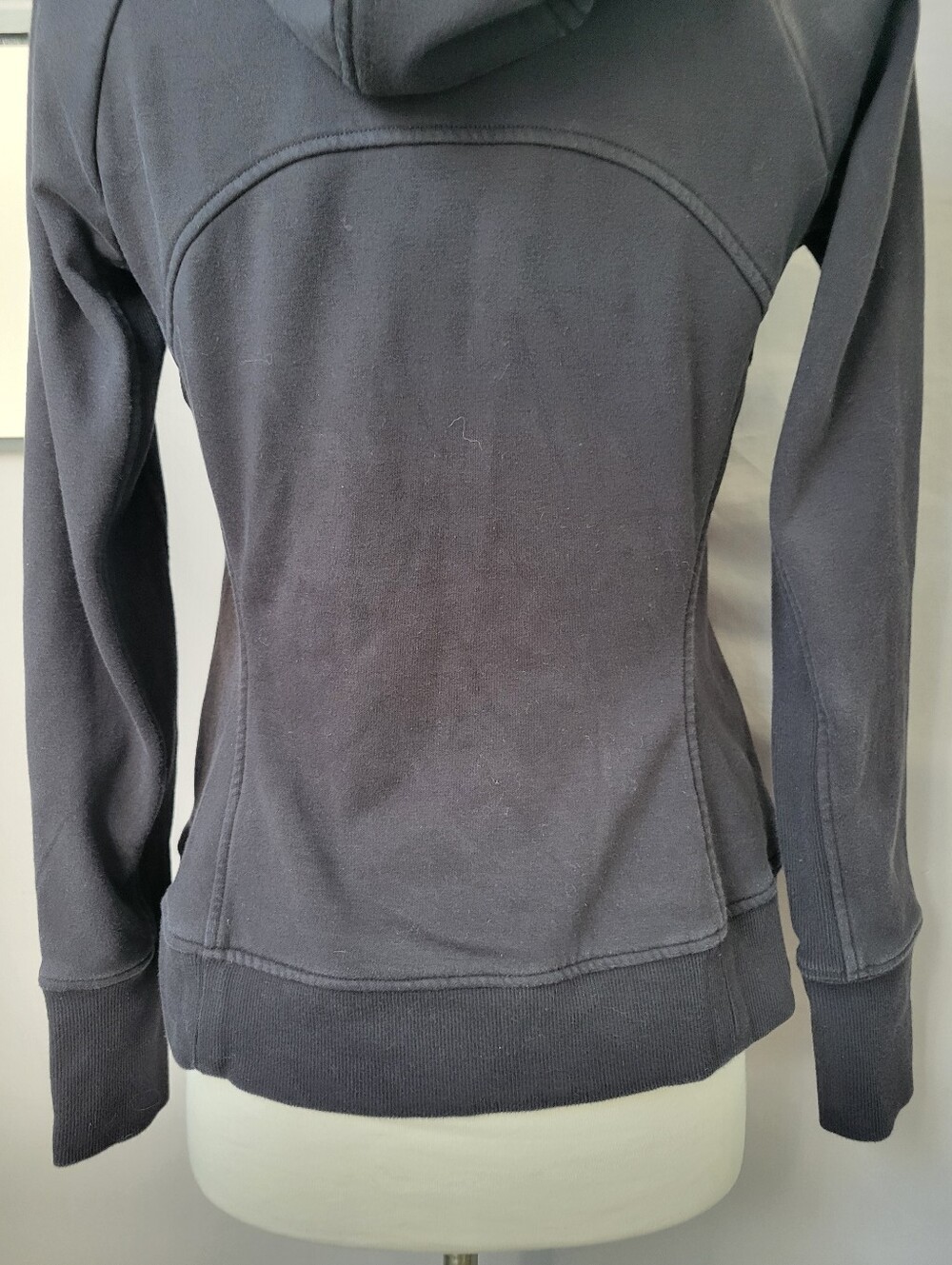 Athleta Triumph Hoodie Sweatshirt Black S - Picture 10 of 12